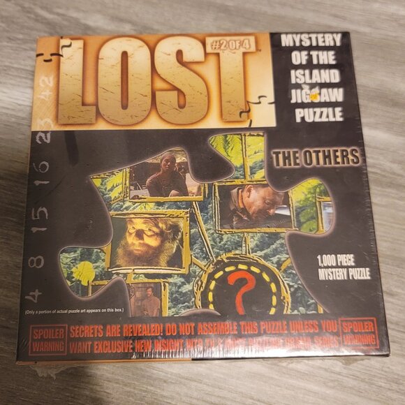 LOST Mystery of the Island Jigsaw Puzzle - The Others - NWOT - New Sealed - Picture 1 of 3